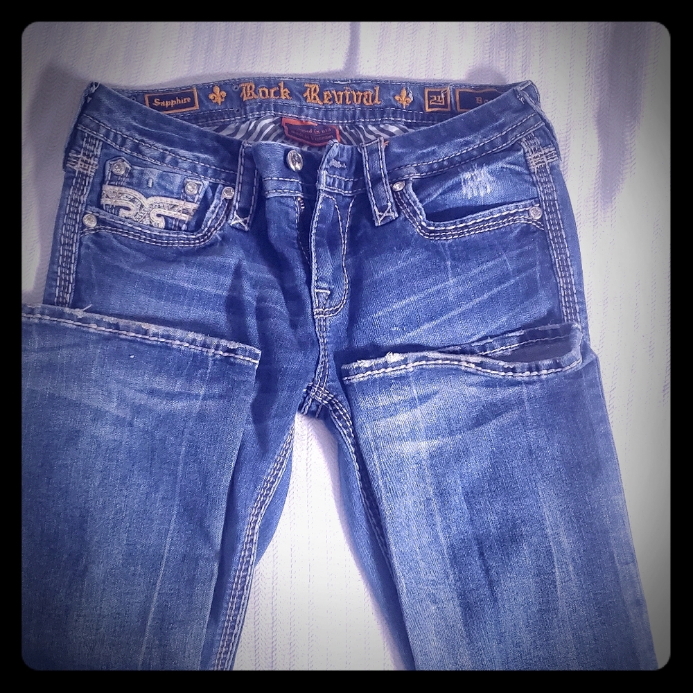 Rock Revival sapphire boot sz 29